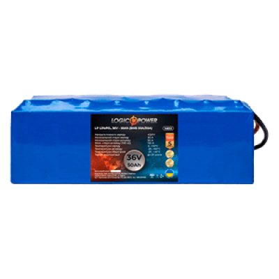 Аккумулятор Lifepo4 36V-50 AH (BMS 50А/30A)