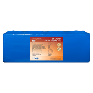 Аккумулятор Lifepo4 48V-90 AH (BMS 60A)