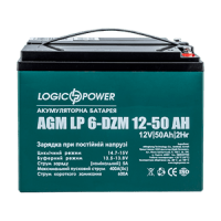 Тяговый свинцово-кислотный аккумулятор LP 6-DZM-50 Ah