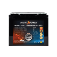 Акумулятор Lifepo4 BYD 12V-70 AH (BMS 50A/25А) пластик