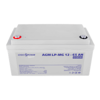Акумулятор AGM LogicPower LP-MG 12-65 AH SILVER