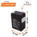 Акумулятор AGM LogicPower LPM 6V-5,2 AH