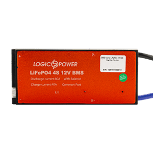 BMS плата LiFePO4 12V 4S Dis 80A Ch 40A