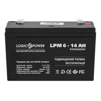 Аккумулятор AGM LogicPower LPM 6-14 AH