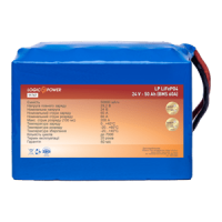 Акумулятор Lifepo4 24V-50 AH (BMS 60A)