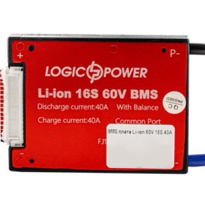 BMS плата Li-ion 60V 16S 40A симетрія