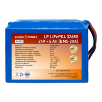 Акумулятор Lifepo4 24V-6 AH (BMS 20A)