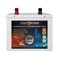 Аккумулятор Lifepo4 BYD 12V-70 AH (BMS 80A/40А) металл