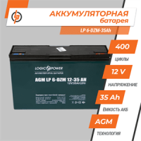 Тяговый свинцово-кислотный аккумулятор LP 6-DZM-35 Ah