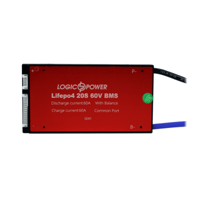 BMS плата LP LiFePO4 60V 20S 60A симметрия