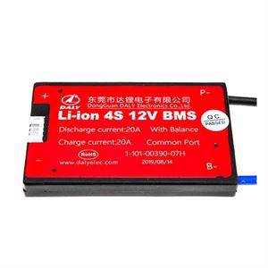 BMS плата Li-ion 12V 4S 20A