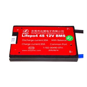 BMS плата LifePo4 12V 4S 30A