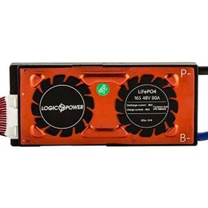 BMS плата LifePo4 48V 16S 80A