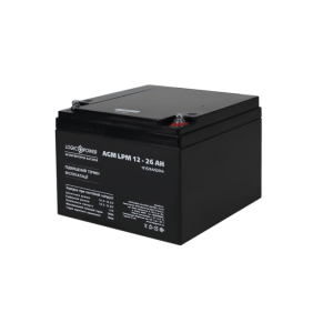 Акумулятор AGM LogicPower LPM 12-26 AH