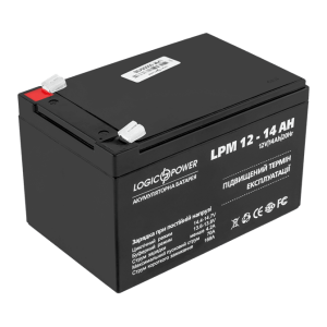 Аккумулятор кислотный AGM LogicPower LPM 12 - 14 AH