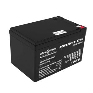 Аккумулятор кислотный AGM LogicPower LPM 12 - 12 AH