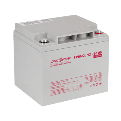 Аккумулятор гелевый LogicPower LPM-GL 12 - 40 AH