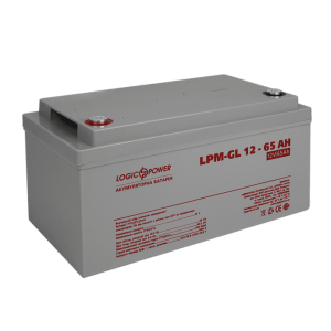 Акумулятор гелевий LogicPower LPM-GL 12-65 AH