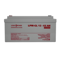 Акумулятор гелевий LogicPower LPM-GL 12-65 AH