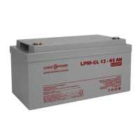 Акумулятор гелевий LogicPower LPM-GL 12-65 AH