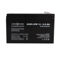 Аккумулятор кислотный AGM LogicPower LPM 12 - 9,0 AH