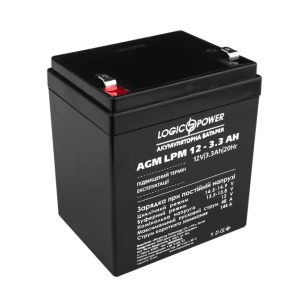 Акумулятор AGM LogicPower LPM 12-3,3 AH