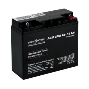 Акумулятор AGM LogicPower LPM 12-18 AH