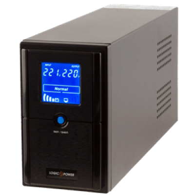 Джерело безперебійного живлення (UPS) LogicPower LPM-L1250VA (875W) LCD