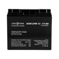 Акумулятор AGM LogicPower LPM 12-17 AH