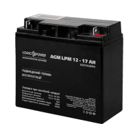 Акумулятор AGM LogicPower LPM 12-17 AH