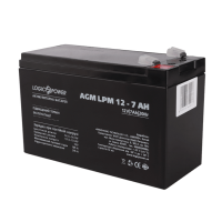 Аккумулятор кислотный AGM LogicPower LPM 12 - 7,0 AH