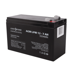 Аккумулятор кислотный AGM LogicPower LPM 12 - 7,0 AH