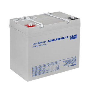 Аккумулятор мультигелевый AGM LogicPower LPM-MG 12 - 55 AH