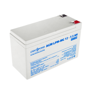 Акумулятор AGM LogicPower LPM-MG 12-7,5 AH