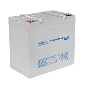 Акумулятор AGM LogicPower LPM-MG 12-45 AH