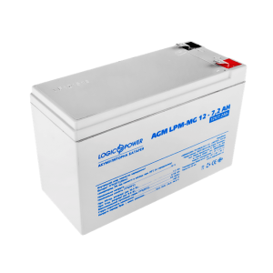 Акумулятор AGM LogicPower LPM-MG 12-7,2 AH