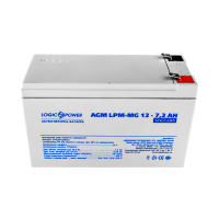 Аккумулятор AGM LogicPower LPM-MG 12-7,2 AH