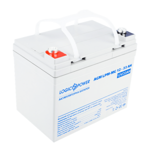 Акумулятор AGM LogicPower LPM-MG 12-33 AH
