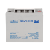 Акумулятор AGM LogicPower LPM-MG 12-40 AH