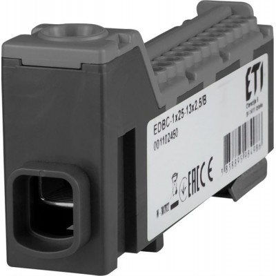 Розподільчий блок EDBC-1x25-13x2,5/B 001102450