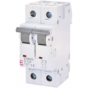 Автоматичний вимикач ETIMAT 6 2p C1,6 002143507