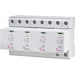 Обмежувач перенапруги ETITEC SM T12 300/25 3+1 002440562