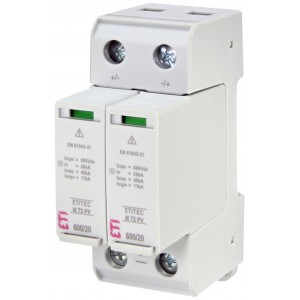 Обмежувач перенапруги ETITEC M T2 PV 600/20 002440620