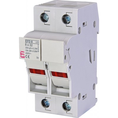 Разъединитель предохранителей EFD 8 2p LED 002520013