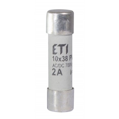 Плавка вставка (запобіжник) CH10x38 gR 2A/700V AC/DC 002625017