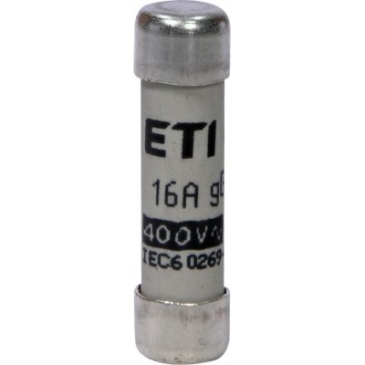 Плавка вставка (запобіжник) CH8x32 gG 16A/400V 002651008