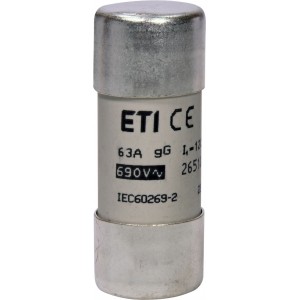 Плавка вставка (запобіжник) CH22x58 gG 63A/690V 002651048