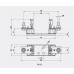 Корпус запобіжника PK 1 M10-M10 DC 1000V 1p 004122025
