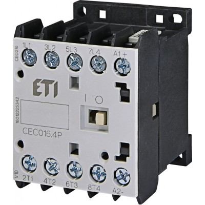 Контактор мініатюрний CEC016.4P-230V-50/60Hz 004641203
