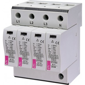 Обмежувач перенапруги ETITEC B T12 275/12,5 3+1 002440331 Не виготовляється
